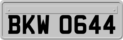 BKW0644