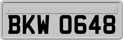 BKW0648