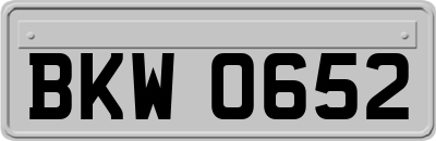 BKW0652