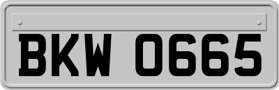 BKW0665