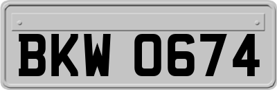 BKW0674