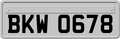 BKW0678