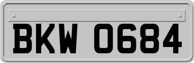 BKW0684