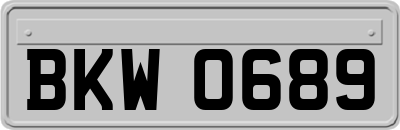 BKW0689