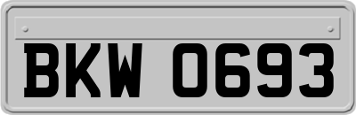 BKW0693