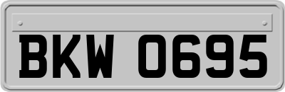 BKW0695