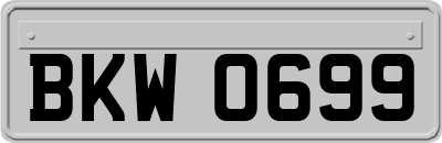 BKW0699
