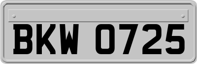 BKW0725