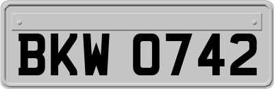 BKW0742