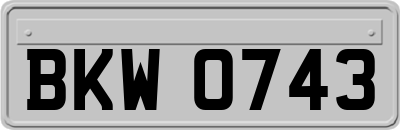 BKW0743