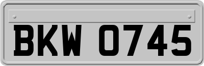 BKW0745