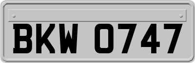 BKW0747