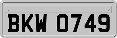 BKW0749