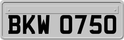 BKW0750