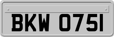 BKW0751