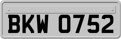 BKW0752