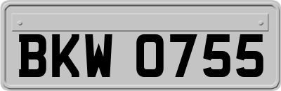 BKW0755