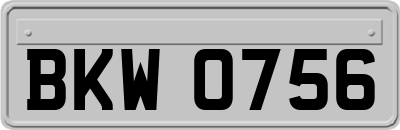 BKW0756