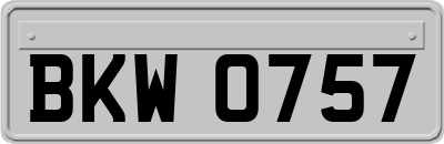 BKW0757