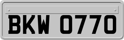 BKW0770