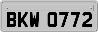 BKW0772