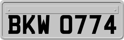 BKW0774