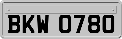 BKW0780