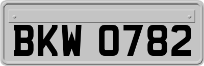 BKW0782