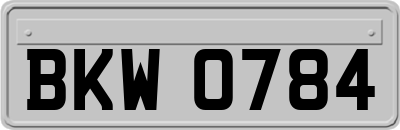 BKW0784