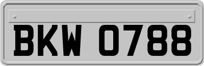 BKW0788