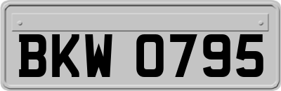 BKW0795