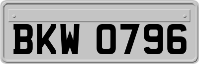 BKW0796