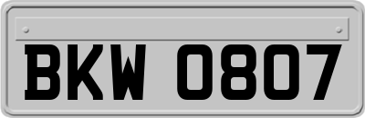 BKW0807