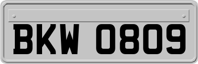 BKW0809