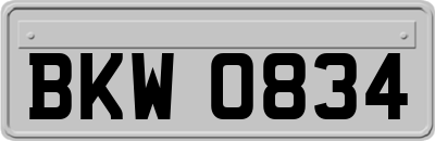 BKW0834