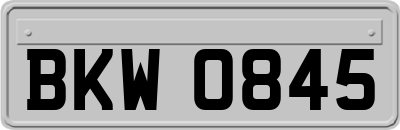 BKW0845