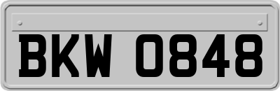 BKW0848