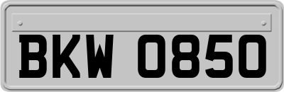 BKW0850