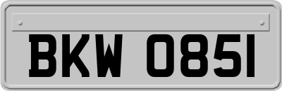 BKW0851