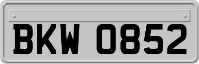 BKW0852