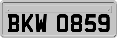 BKW0859