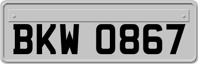 BKW0867