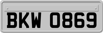 BKW0869