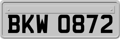 BKW0872