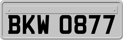 BKW0877