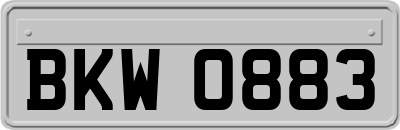 BKW0883