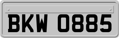 BKW0885