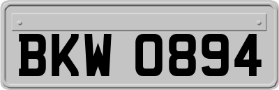 BKW0894