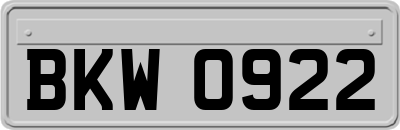 BKW0922