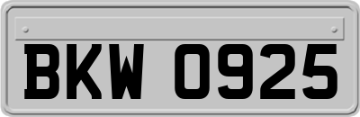 BKW0925